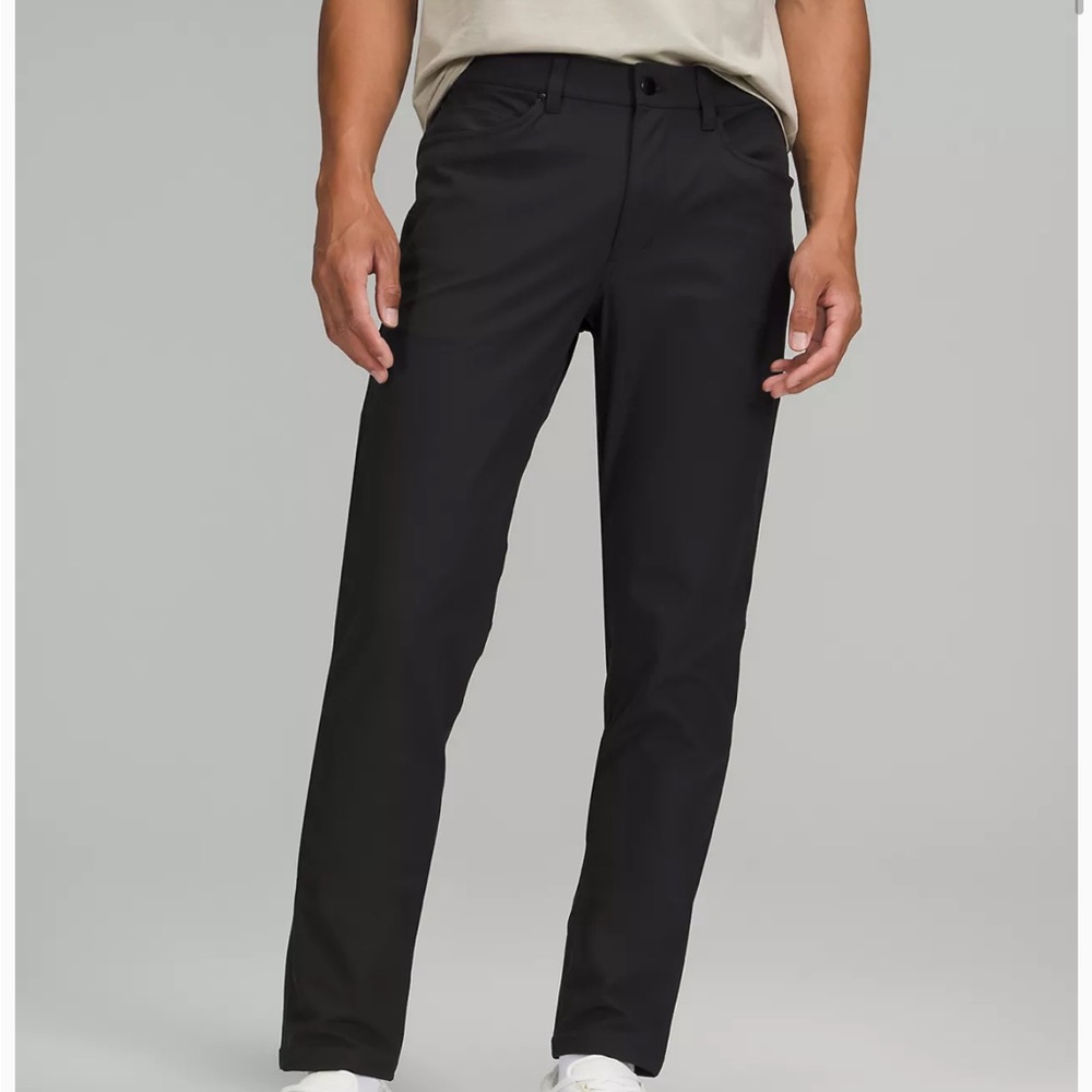 LULULEMON BLACK ABC SLIM PANTS 34 x 34